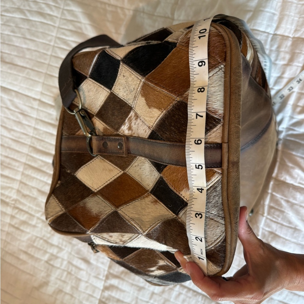 STS Ranchwear Leather Patchwork Tote - Picture 11 of 16